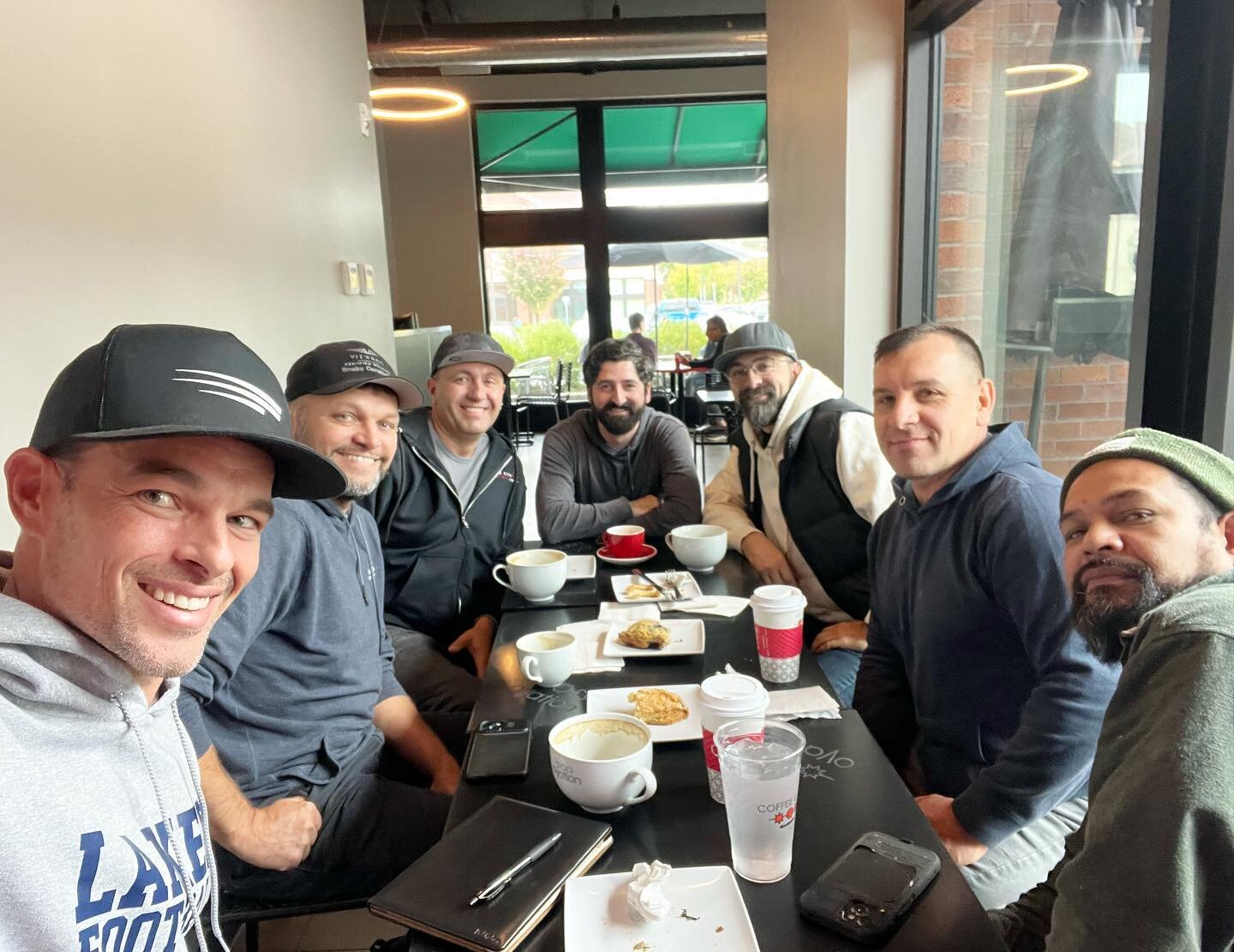 It&rsquo;s a rare thing that guys as busy as this can make the time to all sit down together. There is so much incredible talent and work ethic present here in these men 🙌🏼 I am so fortunate to work with them on our projects! Above &amp; beyond the