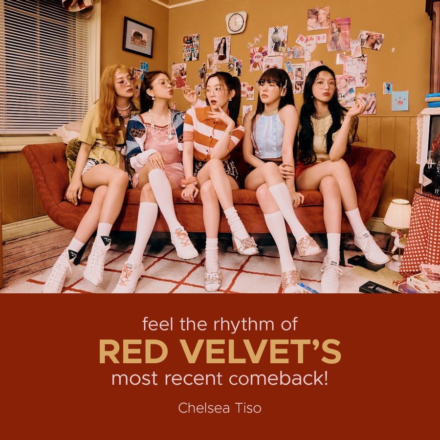 Feel the Rhythm of Red Velvet's Most Recent Comeback!