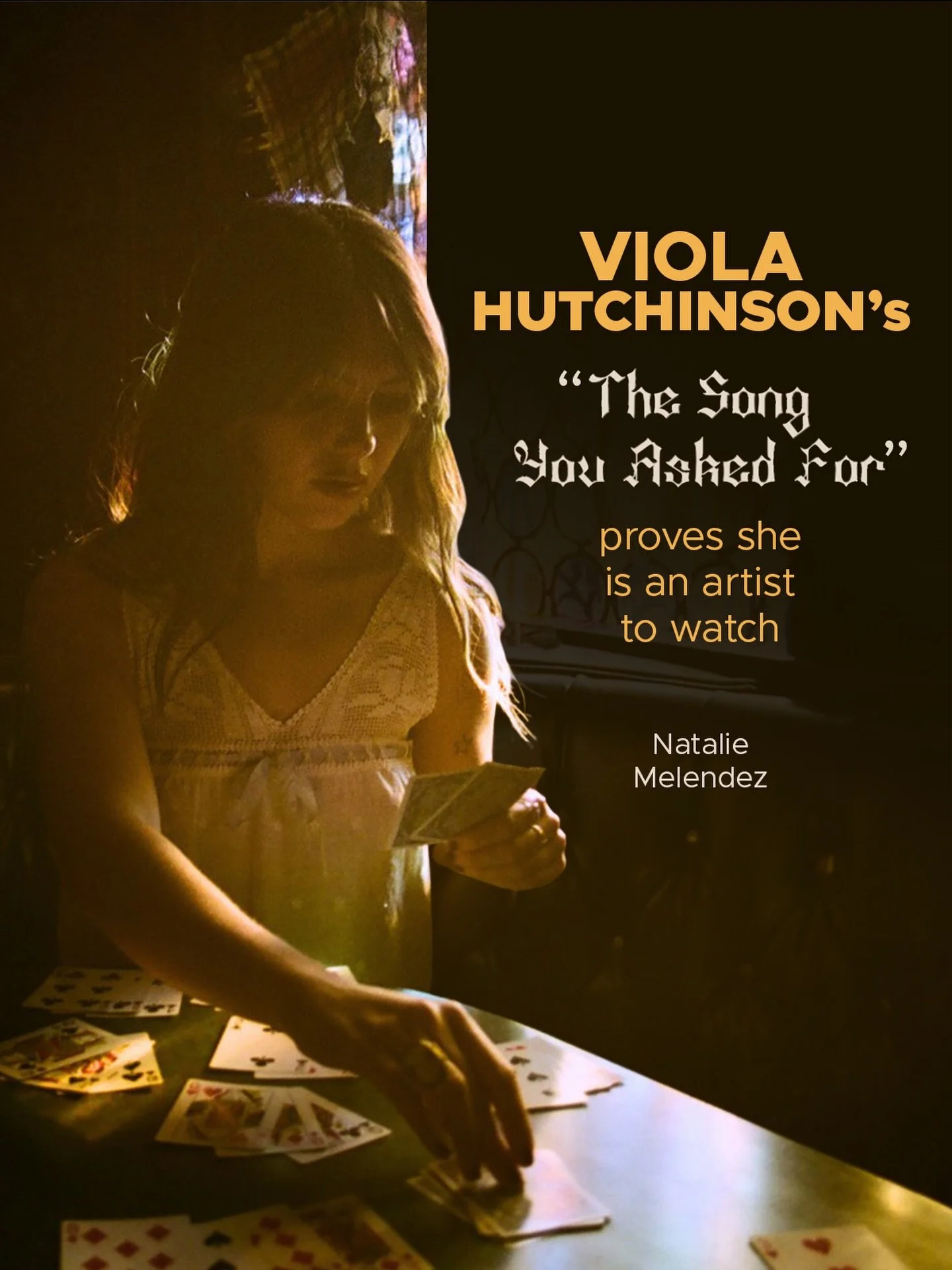 looking for your latest obsession? @violahutchinson has you covered 🎵 check out @e4rthluvr&rsquo;s review of the new track on our site now!!