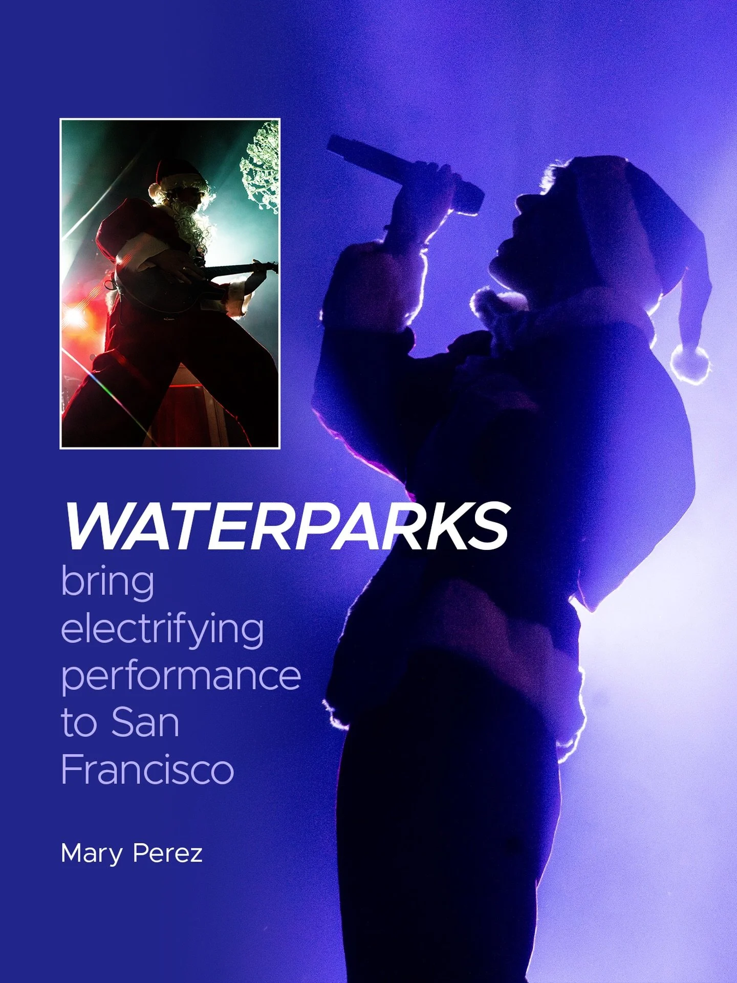 ho ho hope santa parx delivers some @waterparks merch for us tonight 🎁 in the meantime, check out our coverage of their sf show on our site now!!