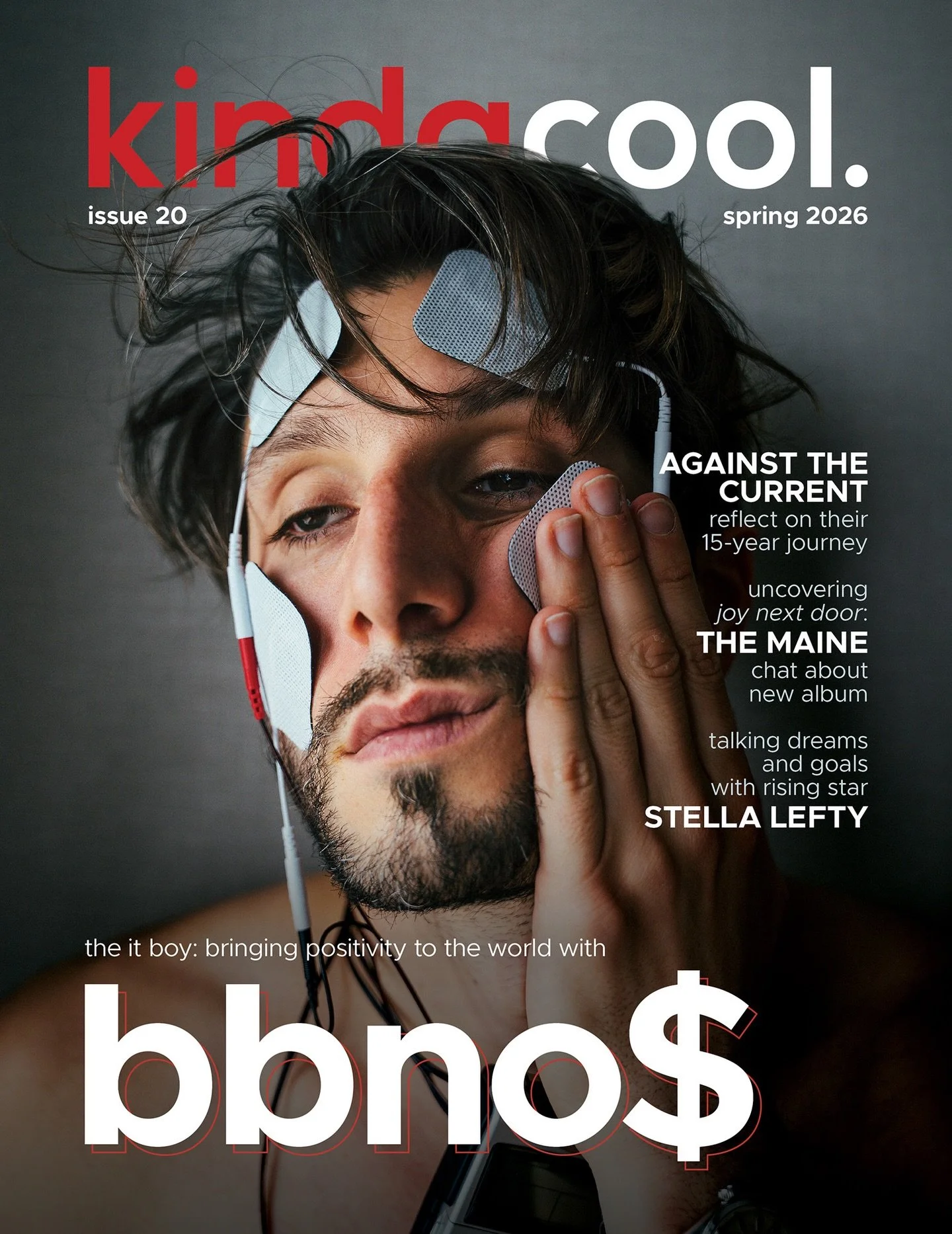 ISSUE 20 IS OFFICIALLY HERE ❤️&zwj;🔥 we&rsquo;re so excited to share the latest issue of kinda cool, starring the amazing @bbnomula and featuring @againstthecurrent, @themaineband, and @stellalefty!! head over to our site to read the issue and/or pu