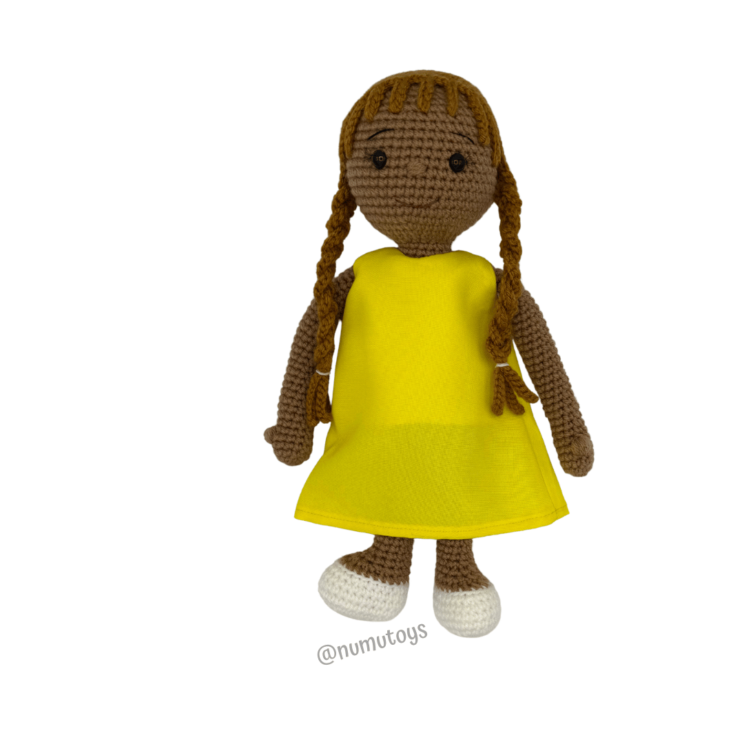 Savannah Doll - Canary dress.