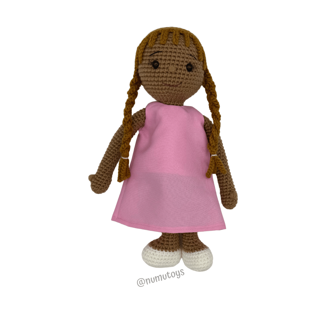 Savannah Doll - Pink dress.