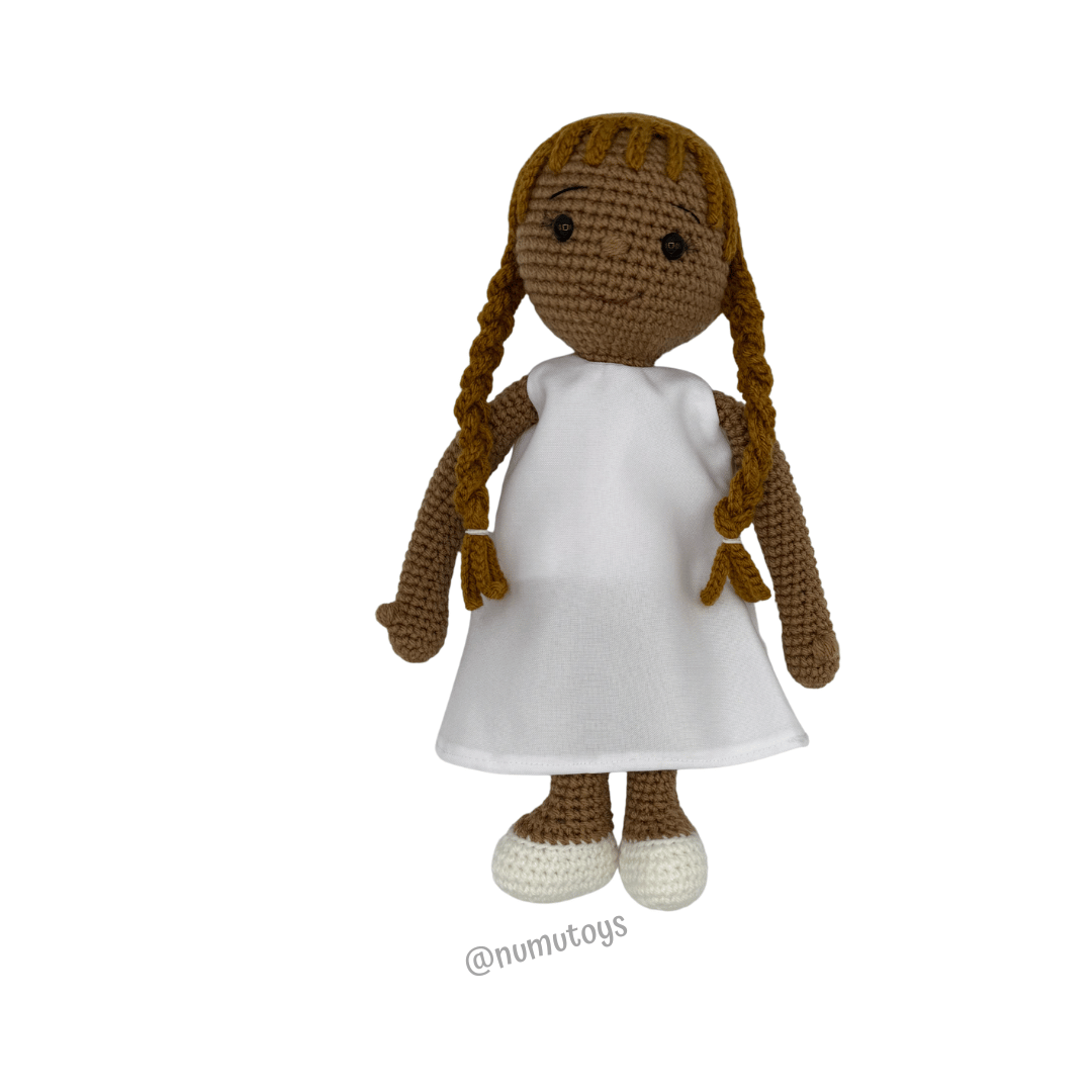 Savannah Doll - White dress.