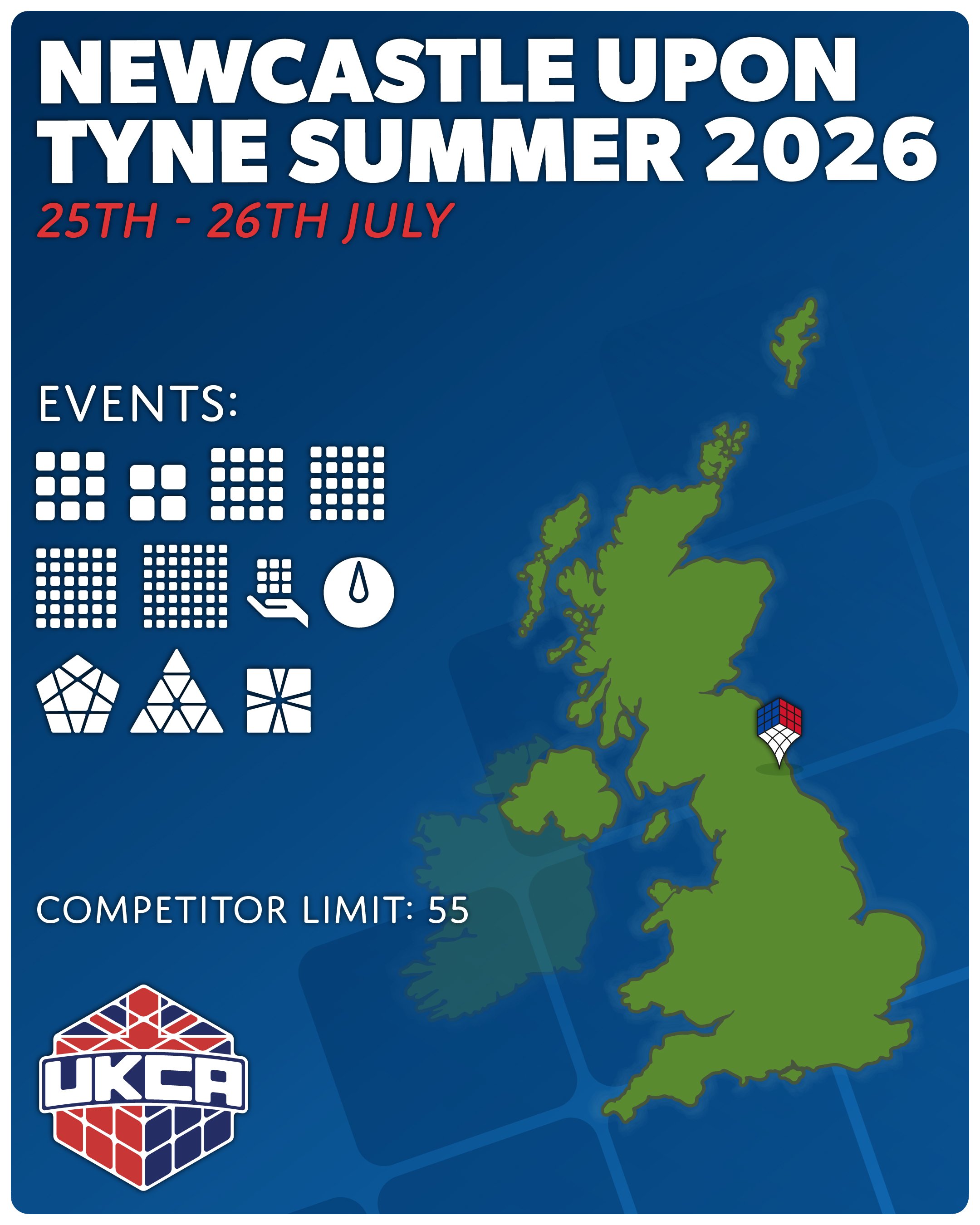 Newcastle upon Tyne Summer 2026