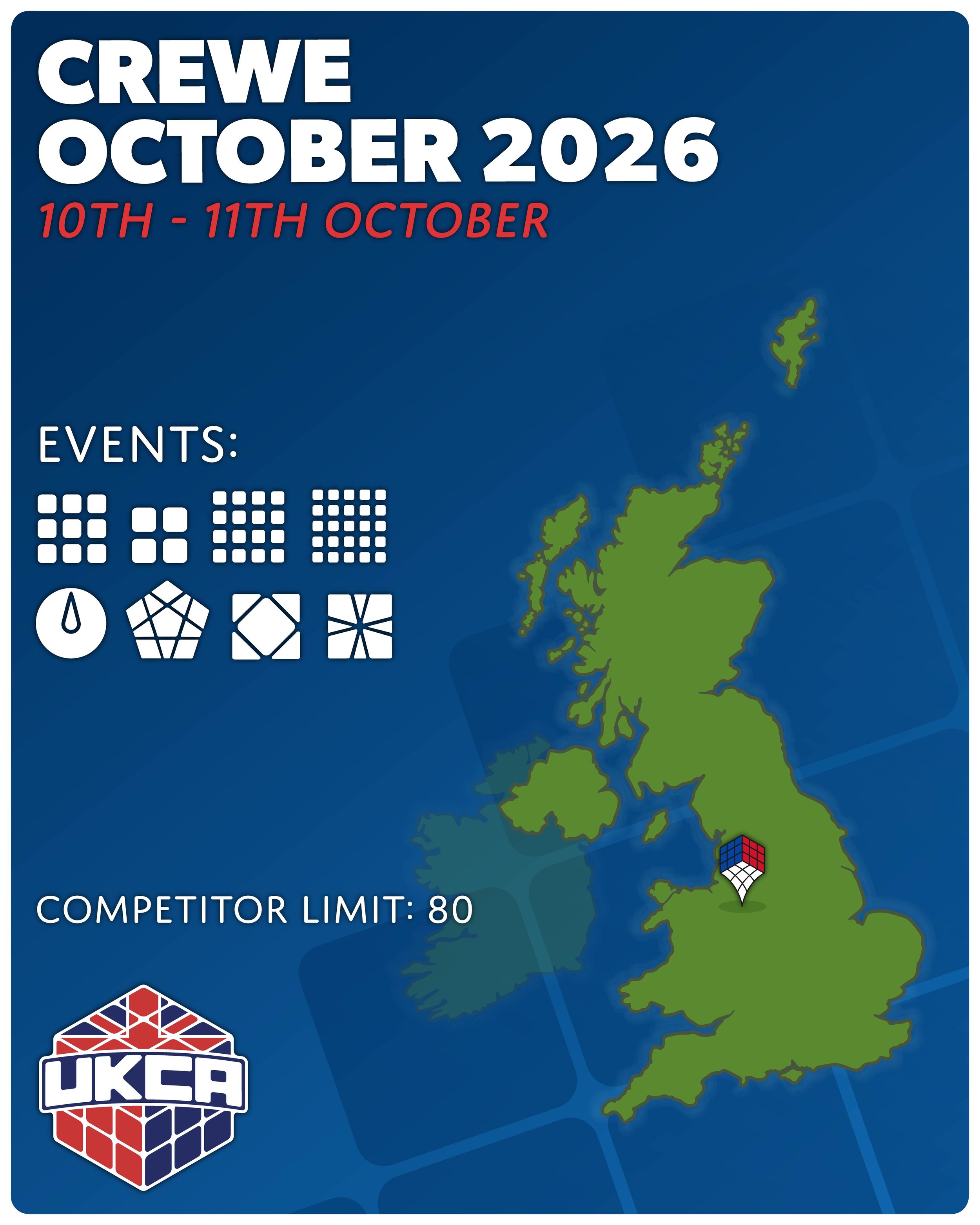 Crewe October 2026