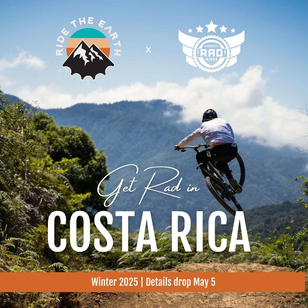 ***POPUP ALERT!*** Come on down to @radbikesbozeman on Sunday, May 5th, for a Cinco de Mayo celebration, where we&rsquo;ll be dropping the details for our RAD Freeride Adventure in Costa Rica next winter. 

We&rsquo;ll have a taco bar &amp; cold bevi