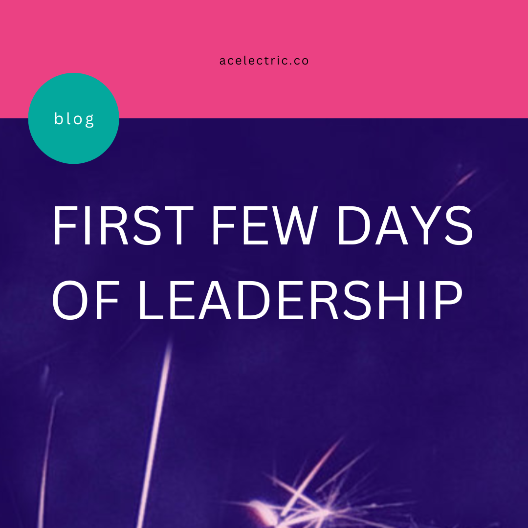 Your First 100 Days of Leadership