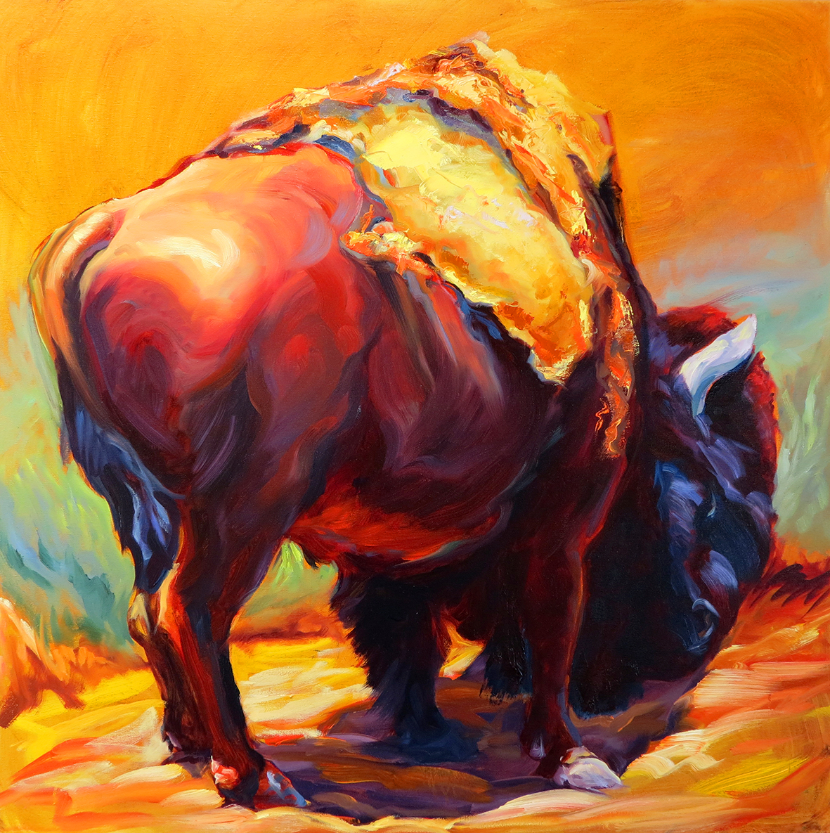 Gouge the Earth Bison