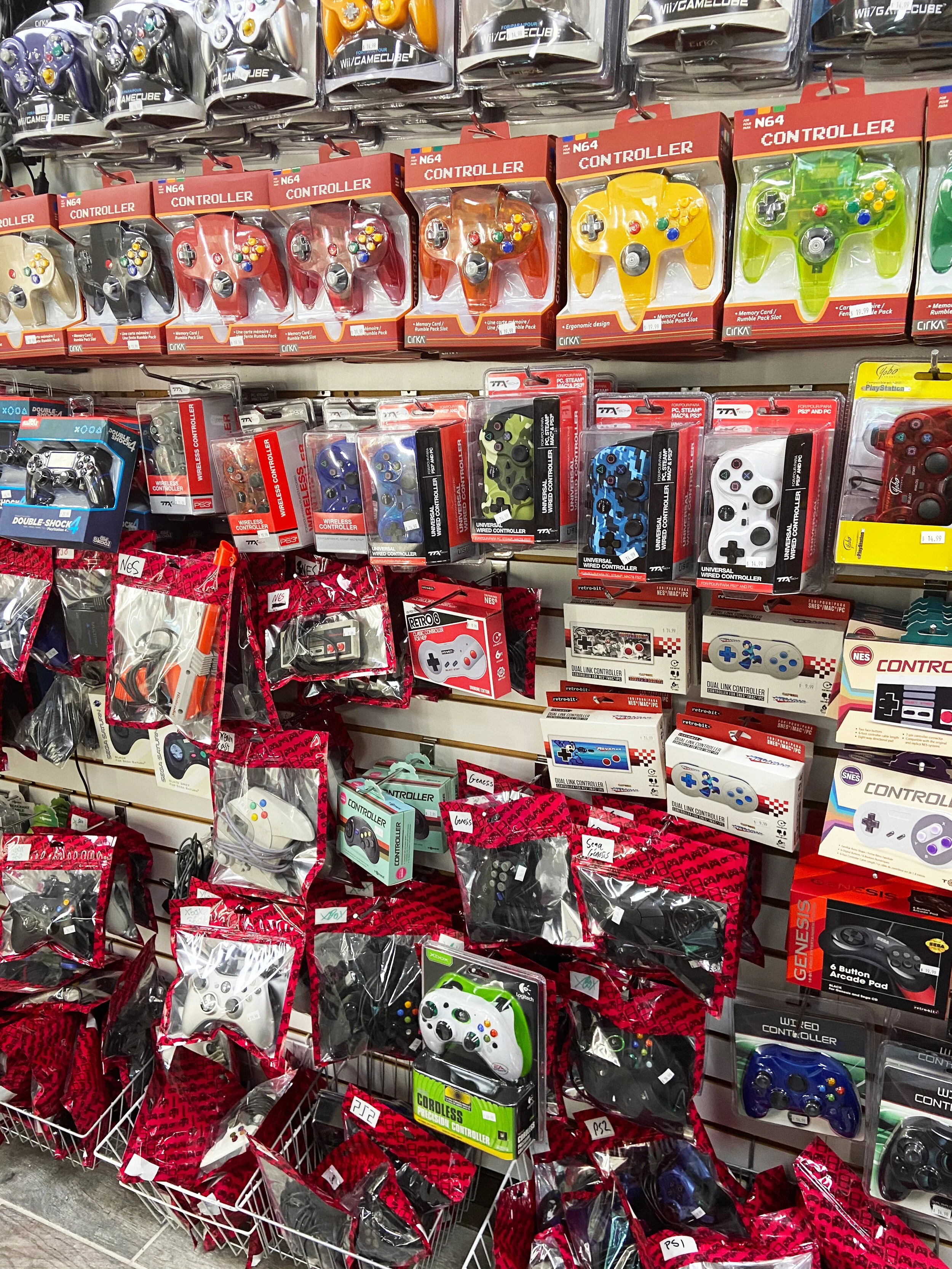 video game accessories store