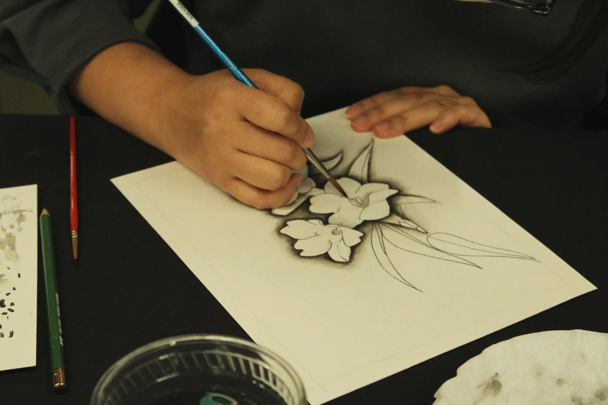 Balinese Ink Painting