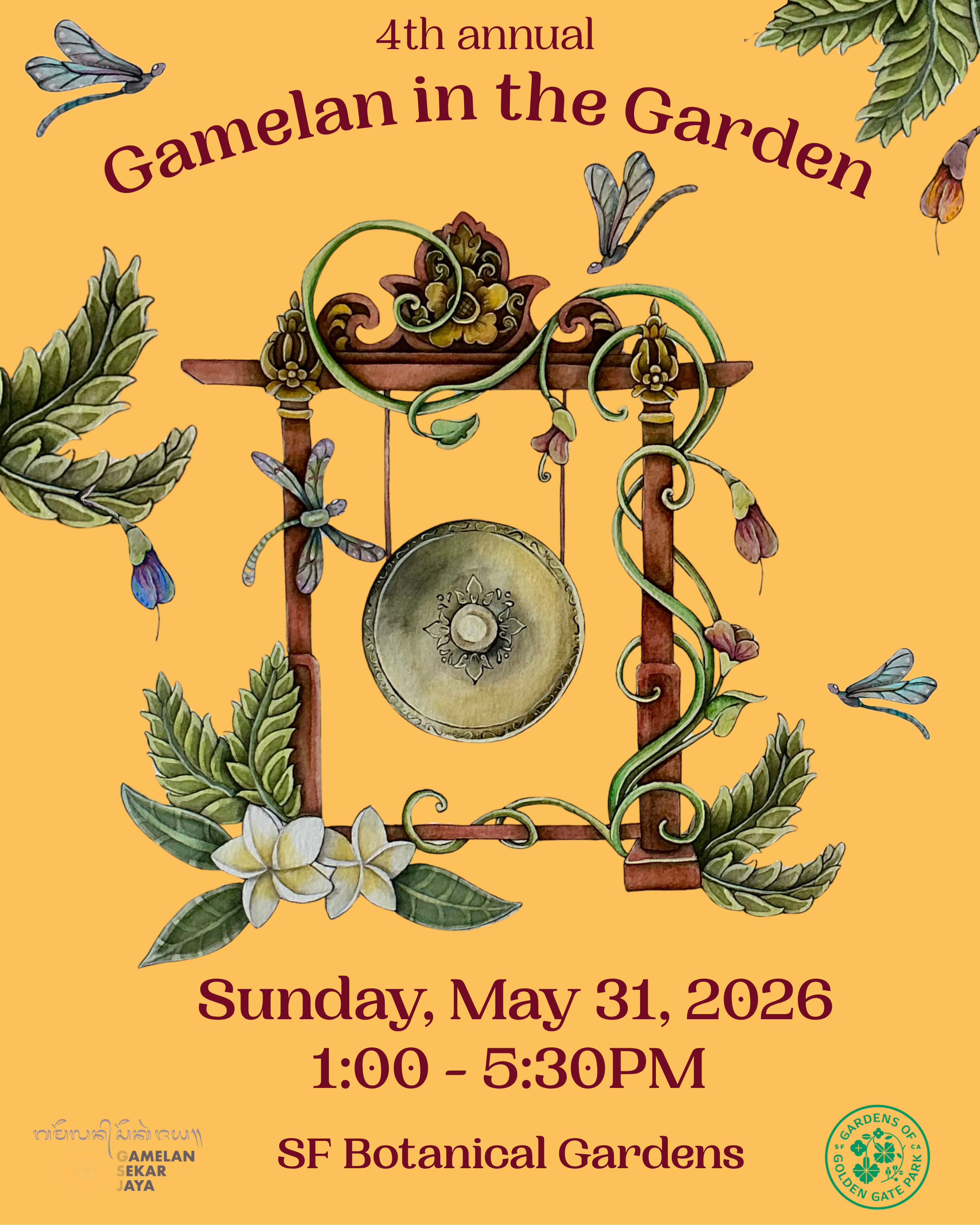 4th Annual Gamelan in the Garden 