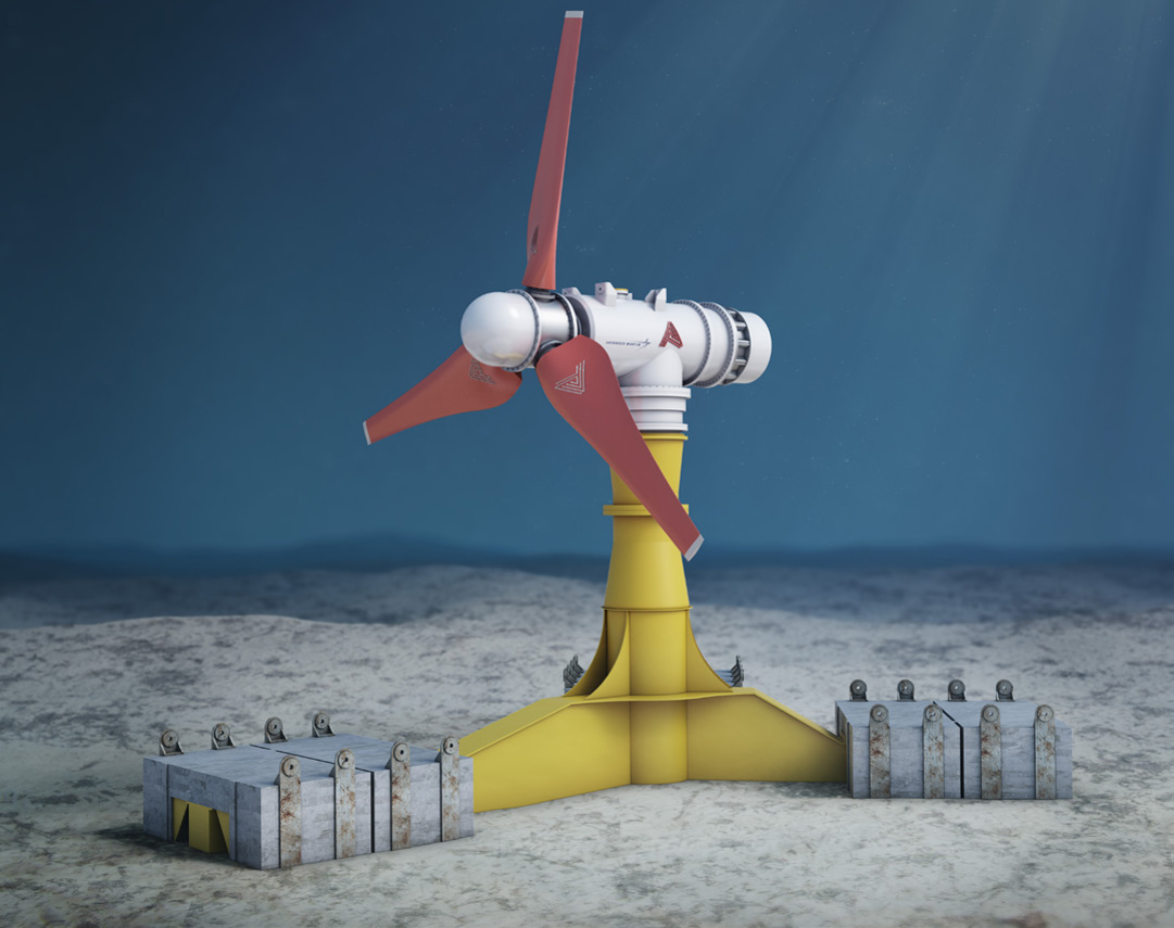 Offshore Tidal Turbines