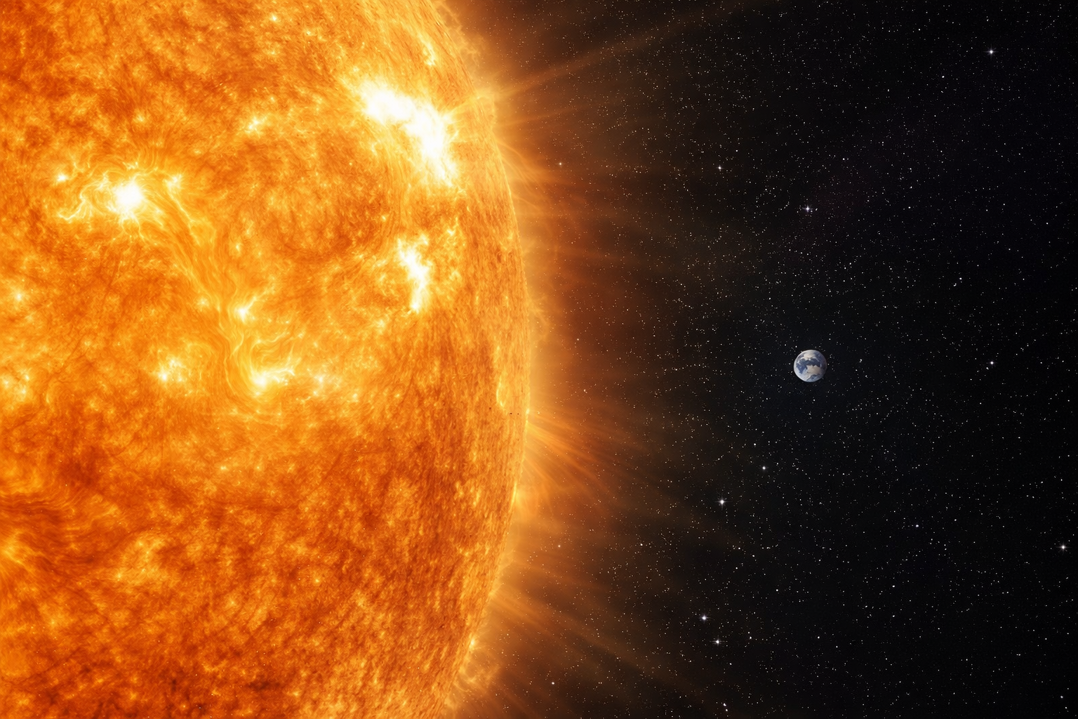 The Absurd Abundance of Sunlight