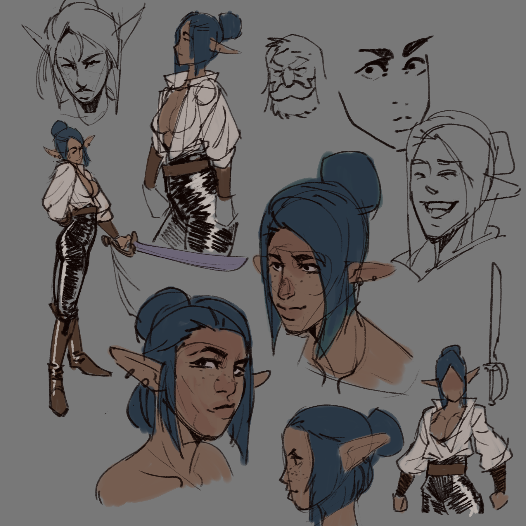 Quillathe the Bard Design Sketches.png