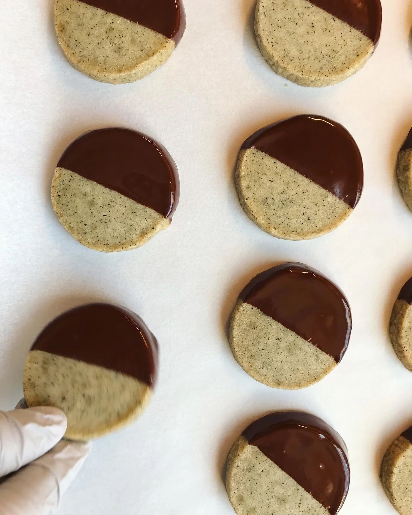 Lychee Black Tea Shortbread