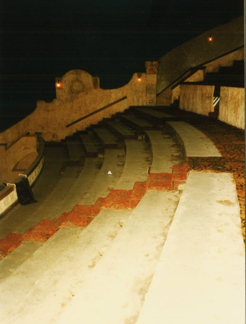 BALCONY DURING RESTORATION (1987)