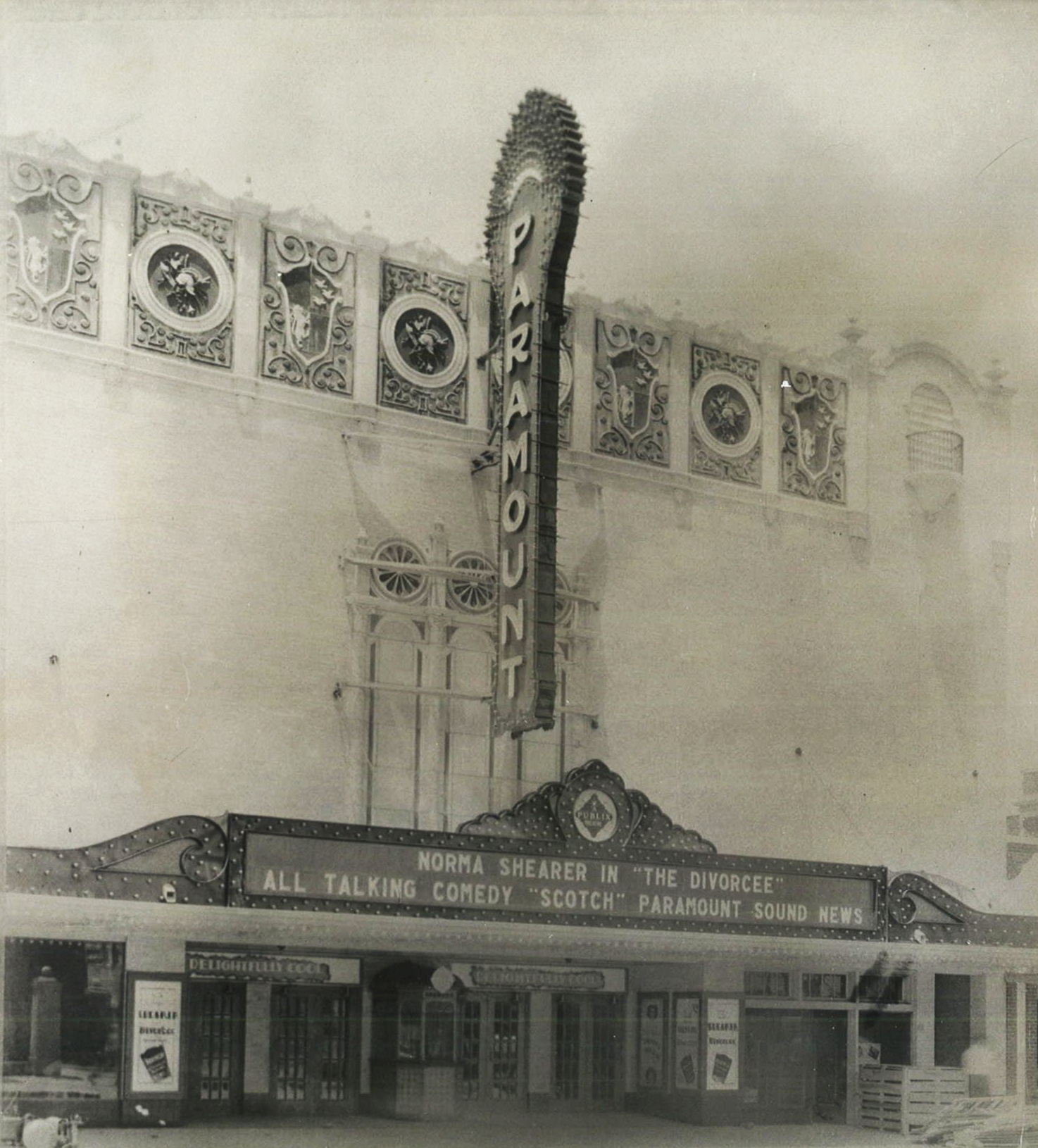 ORIGINAL EXTERIOR MARQUEE (1930)