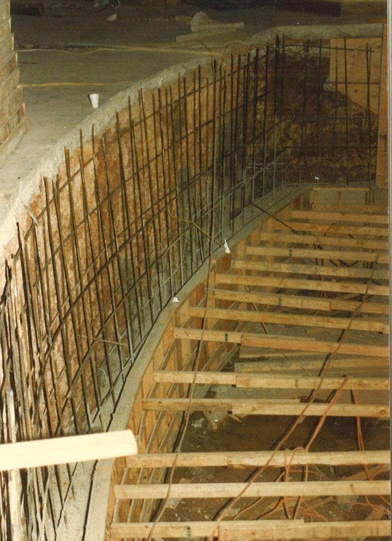 EXCAVATION OF ORCHESTRA PIT (1987)