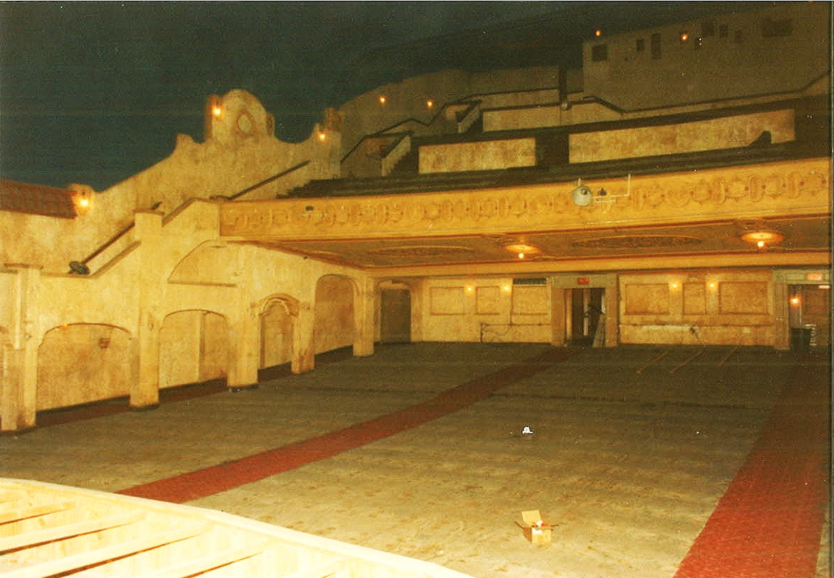 AUDITORIUM DURING RESTORATION (1987)