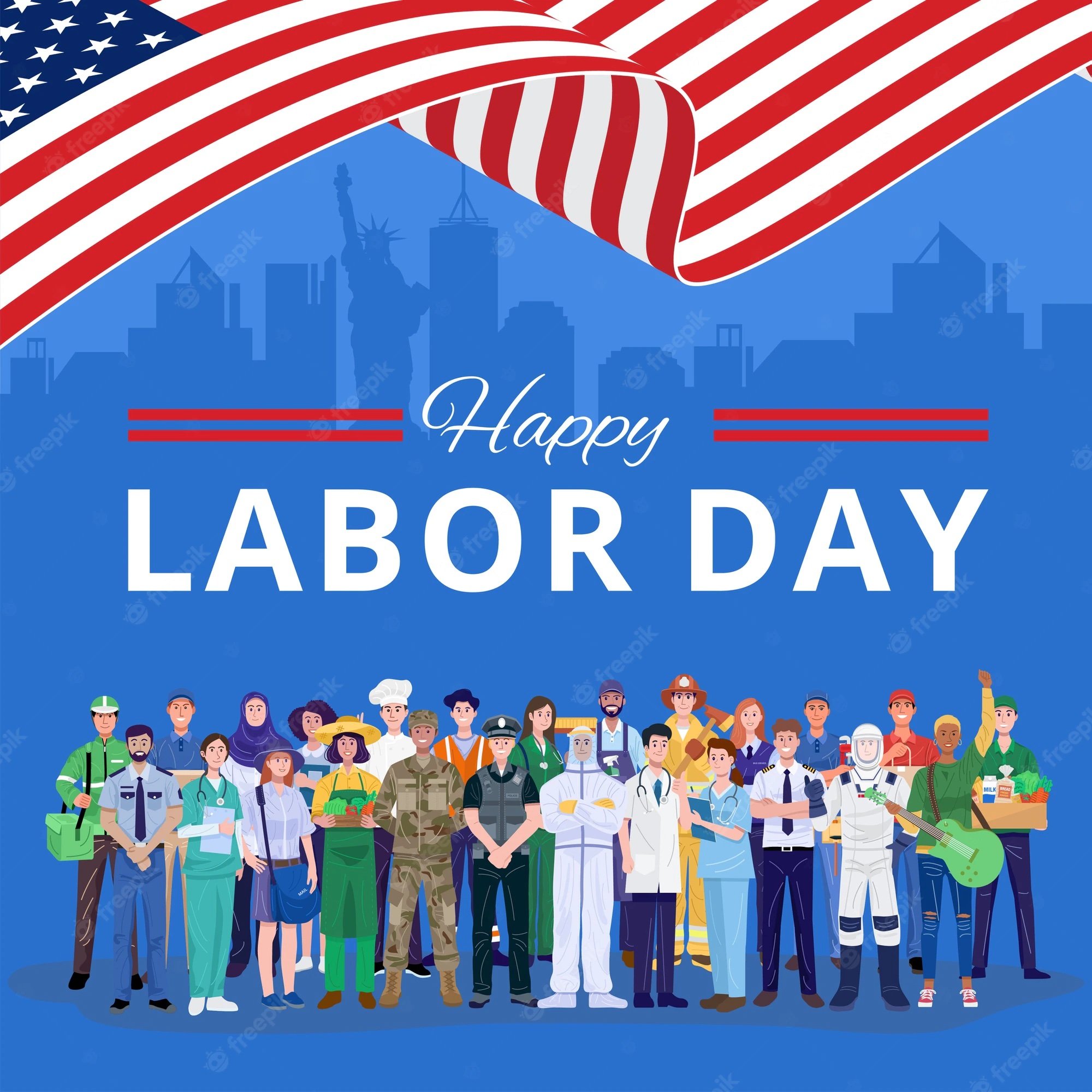 CLOSED FOR LABOR DAY 