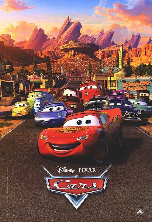 Walt Disney & Pixar's: Cars (DVD, 2006) Lightning McQueen, Mater, Sally, Doc