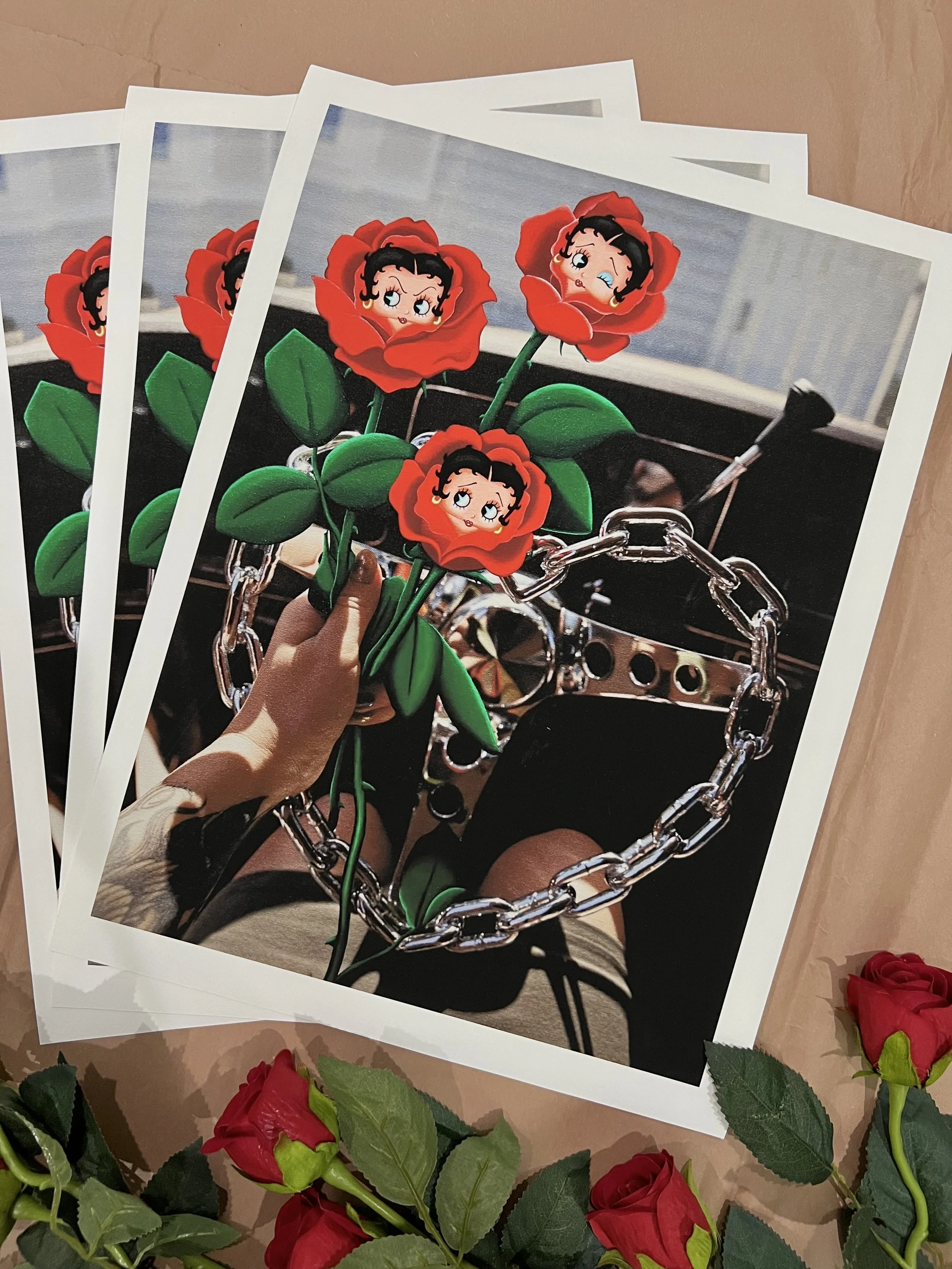 PREORDER “Betty Roses” 12x16 print