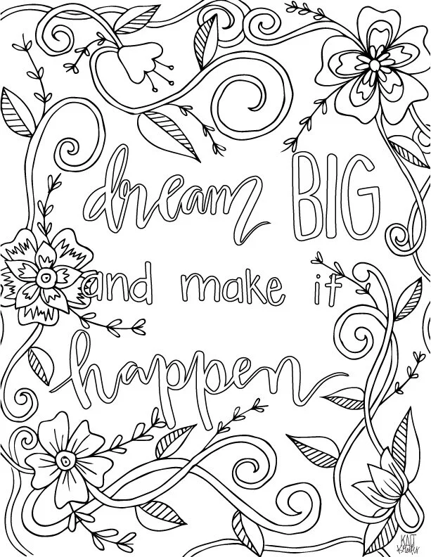 {single page} Dream Big by Kaitlyn Wearden