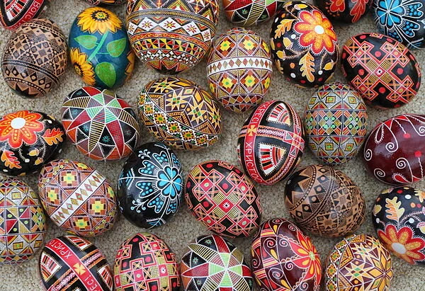 Pysanky- Ukrainian Egg Dying Workshop-April 1- Afternoon Session 