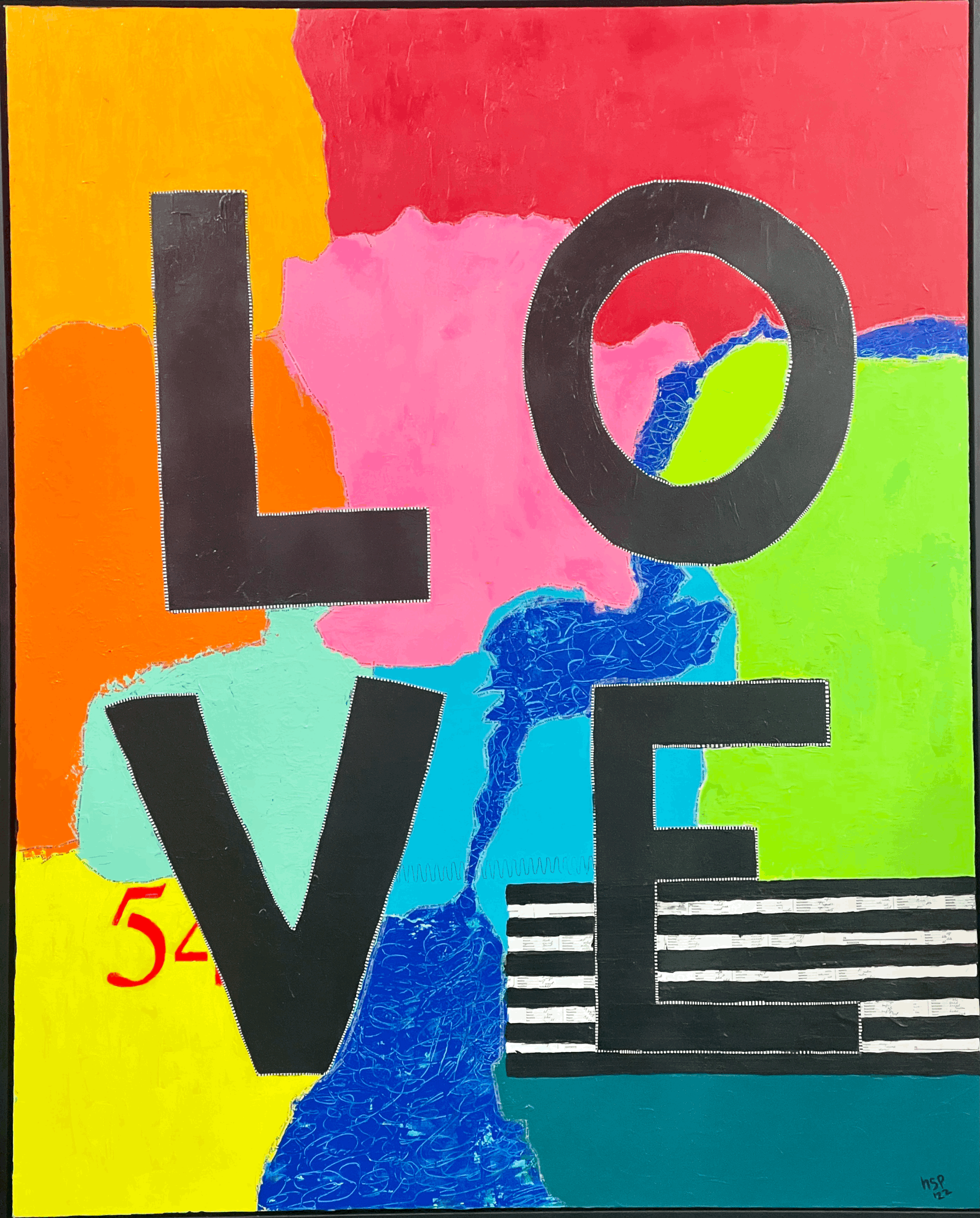 "Big Love 54" Print