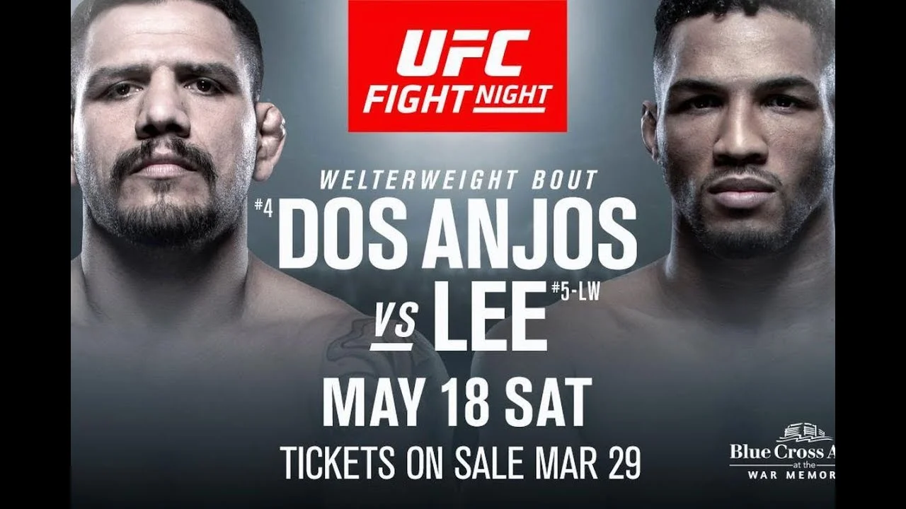 UFC on ESPN+ 10 results: Dos Anjos submits Kevin Lee in the 4th rd!