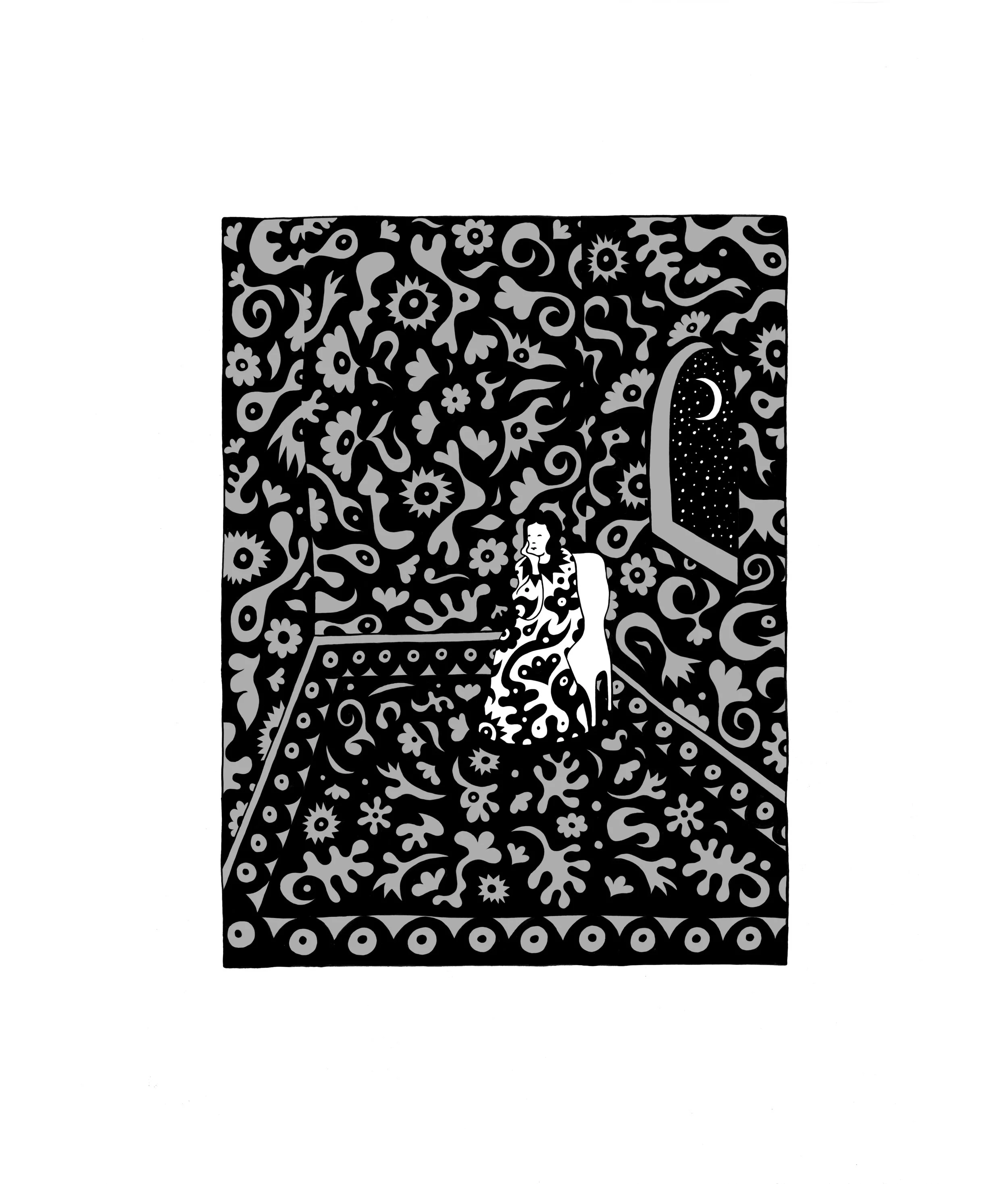 Wallflower-11x14” Glicee prints on acid-free archival paper