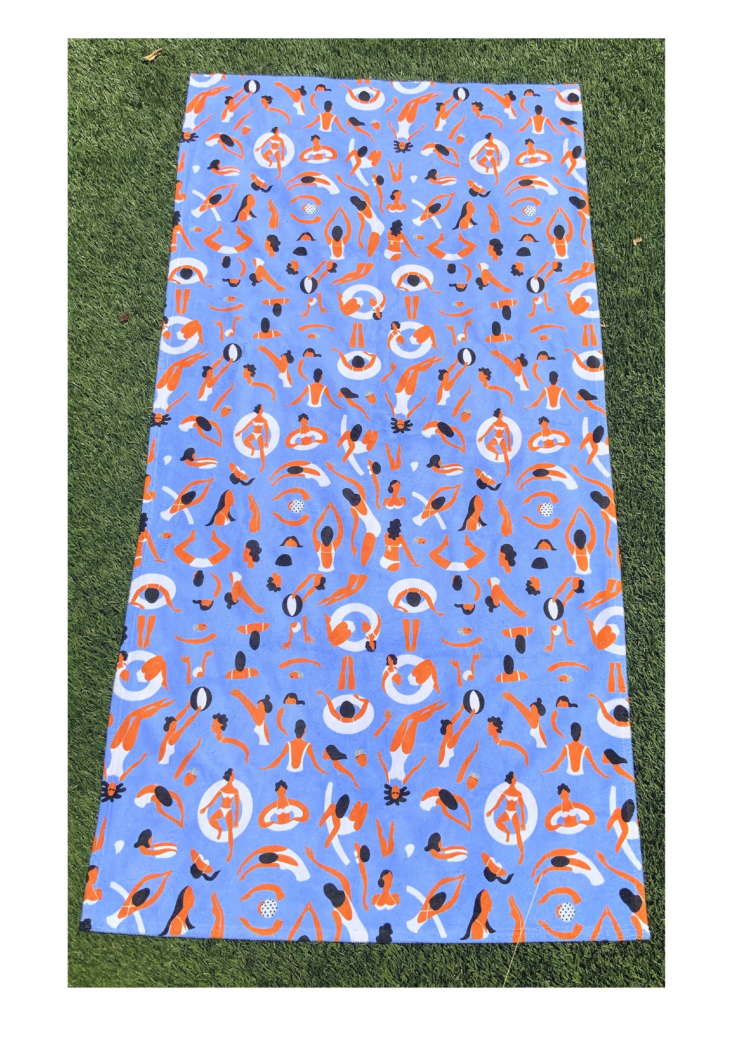 Swimmers beach towel