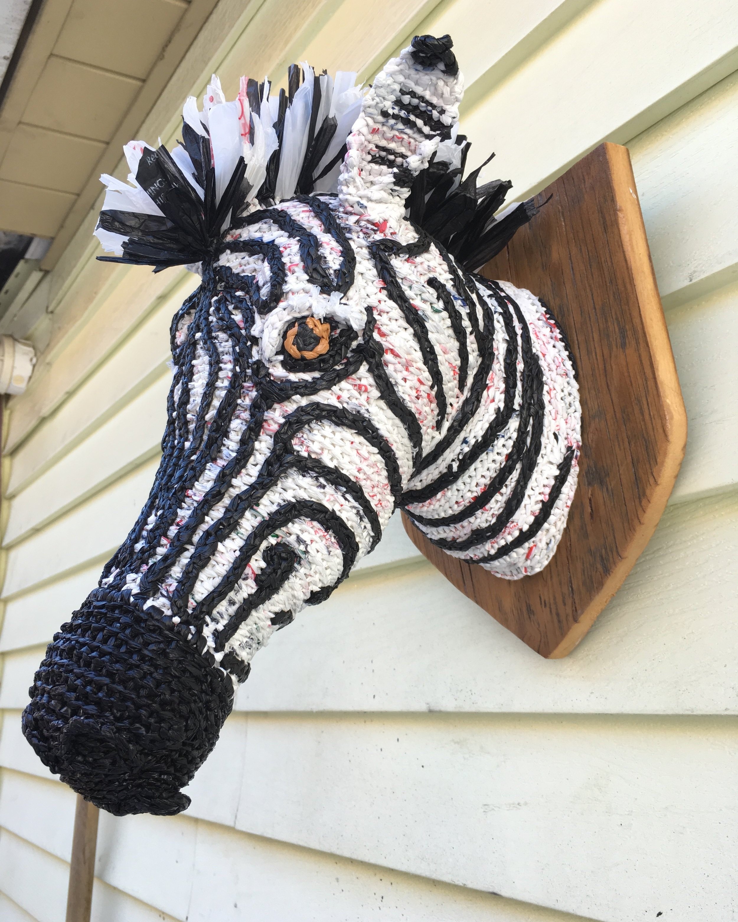 Plarn zebra