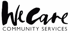 We Care Community Services