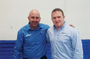 Garry Carroll and Alan James