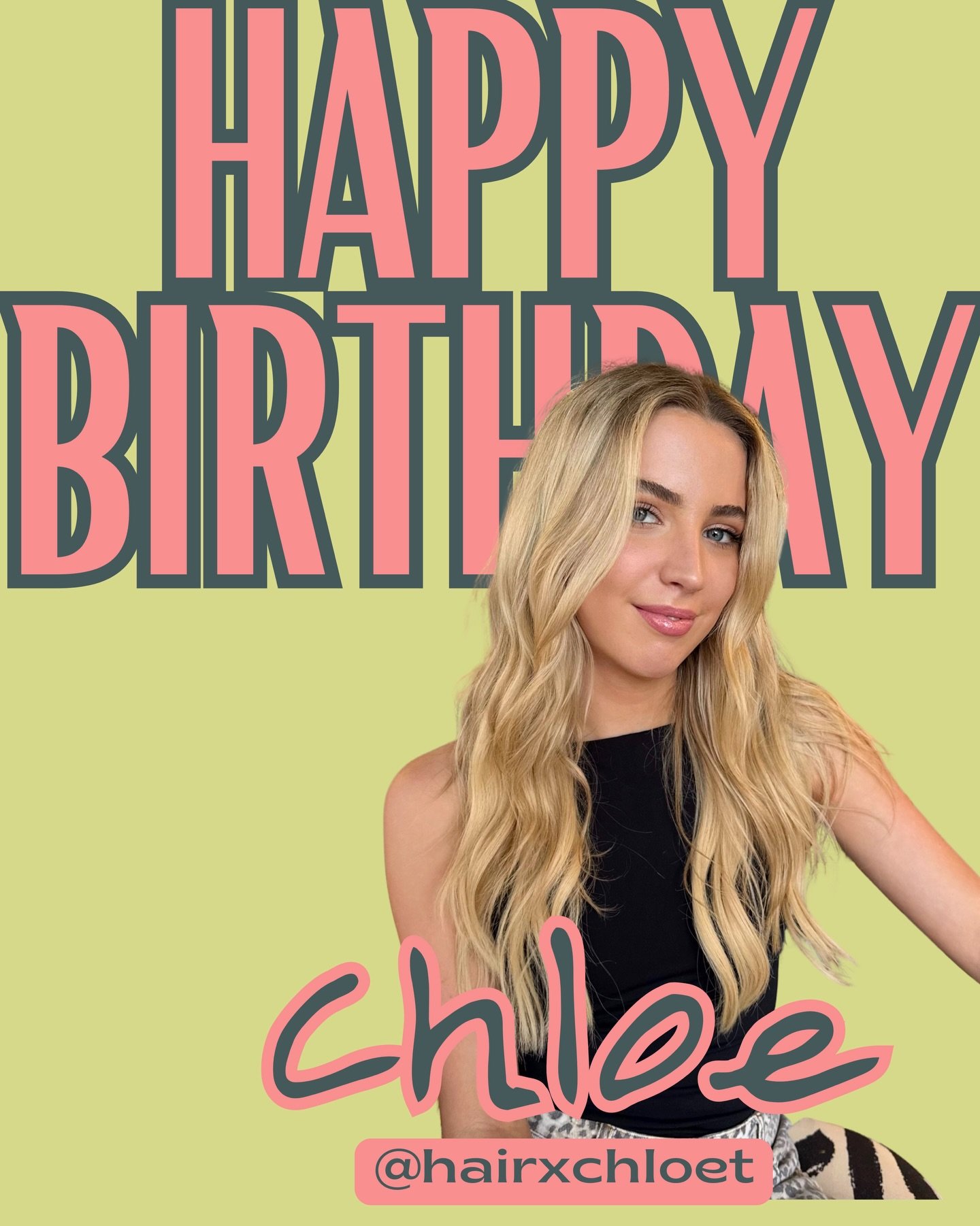 Happy birthday to one of the newest members of our team @hairxchloet 💗

Chloe moved to Austin from Ohio.  She&rsquo;s sweet, driven, fashionable and she&rsquo;s here and ready to learn, grow and give you the best experience.  We are so happy Chloe c