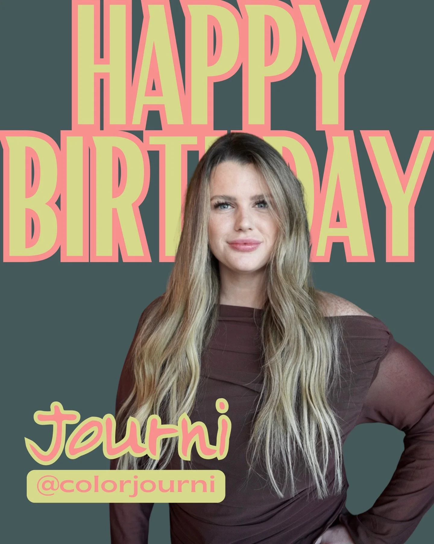 Happy Birthday to our girl @colorjourni 💗💗💗

She&rsquo;s every blondes dream!  She can foil the $#%! out of some hair!  Warm, cool, neutral, it doesn&rsquo;t matter she&rsquo;s got you!  In addition to being a color queen, she is IBE extension cer