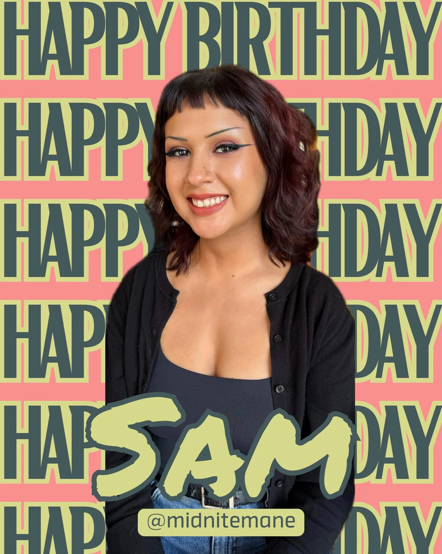 Happy Birthday to our newest member of our Austin 360 team @midnitemane 🎂🎂🎂

We are so happy you decided to join our team.  Sam is investing in her future with @growingrootsatx 🌱. She has joined our team as a co stylist and is on her way to compe