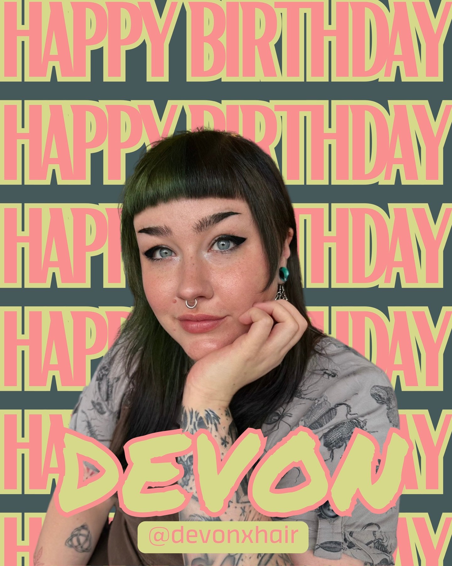 Our girl made it another lap around and that means another year wiser 👏

Happy Birthday @devonxhair 🎉🎉🎉

Devon is great with one liners, will shoot you straight on all things but can also see things from all angles.  Her color and cuts are top no