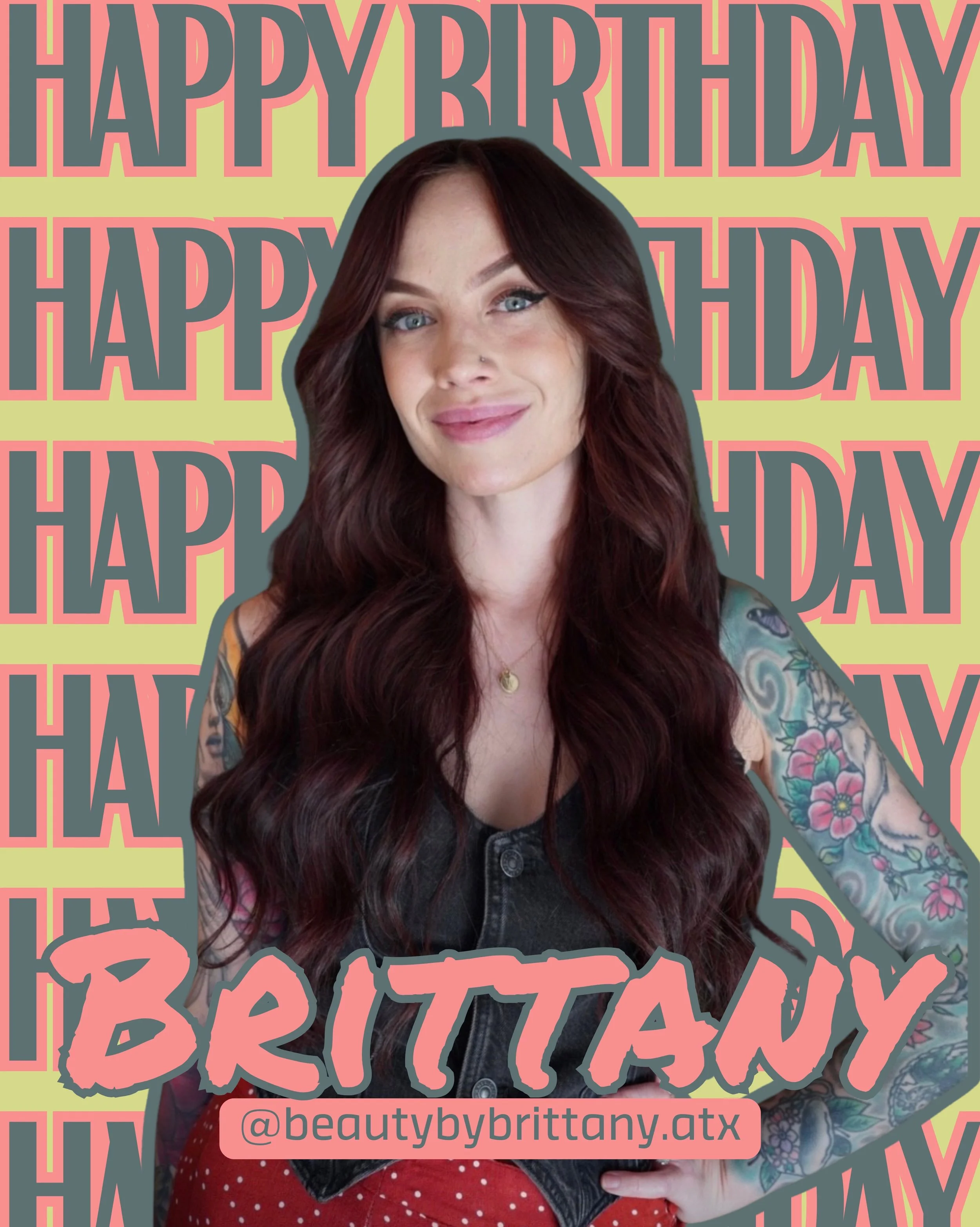 Our sweet angel on Earth @beautybybrittany.atx is another year wiser today 💗

Brittany joins our 5 year club this year.  The growth, the grace, the character, the talent, and the kindness she has displayed while working for our company is untouchabl