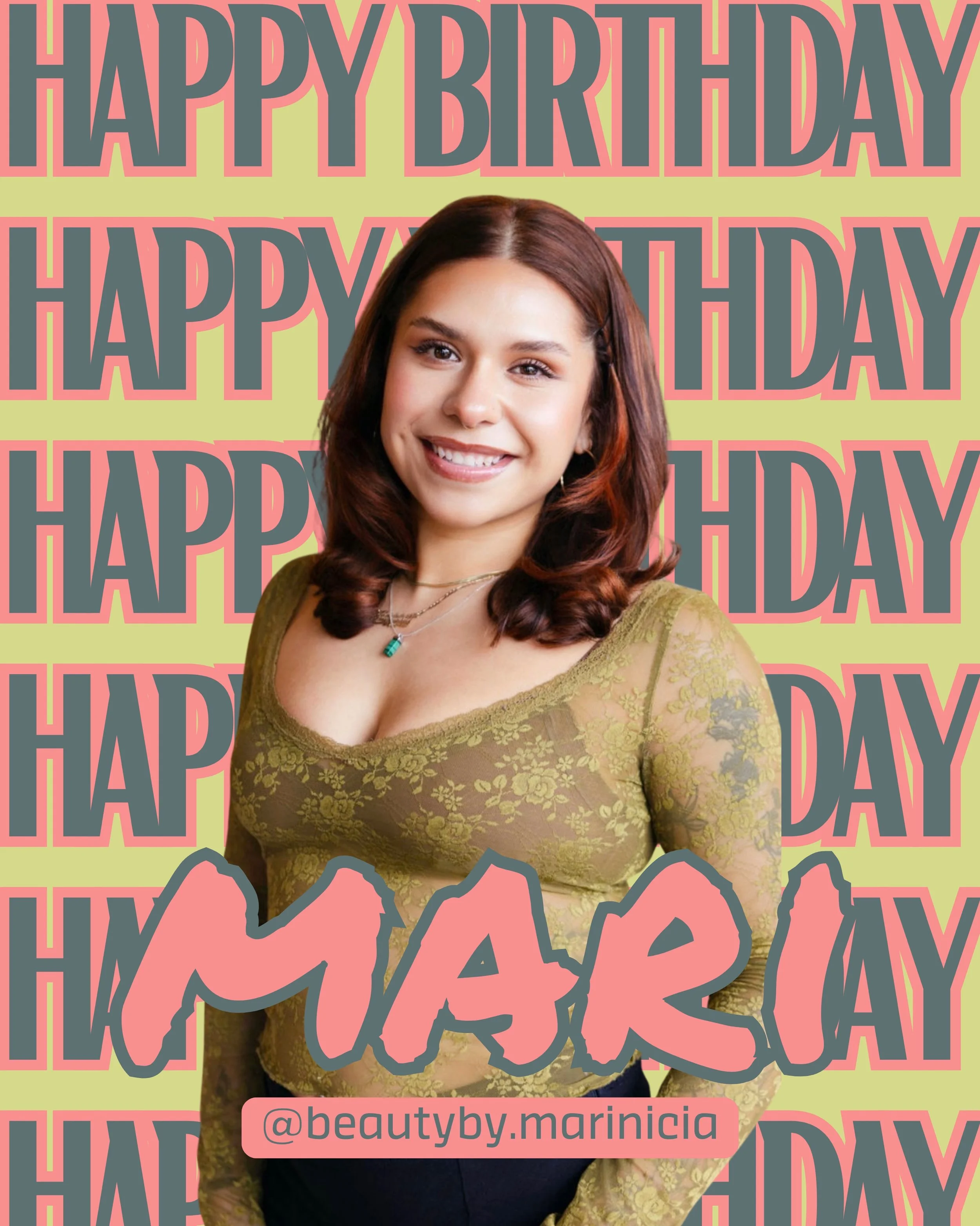 Happy Birthday our girl @beautyby.marinicia 💗

She&rsquo;s got good stories, lots of talent, she works really hard, a team player and her perspective on life is infectious!  Mari came to us a few years back from Colorado.  Texas did not know what it