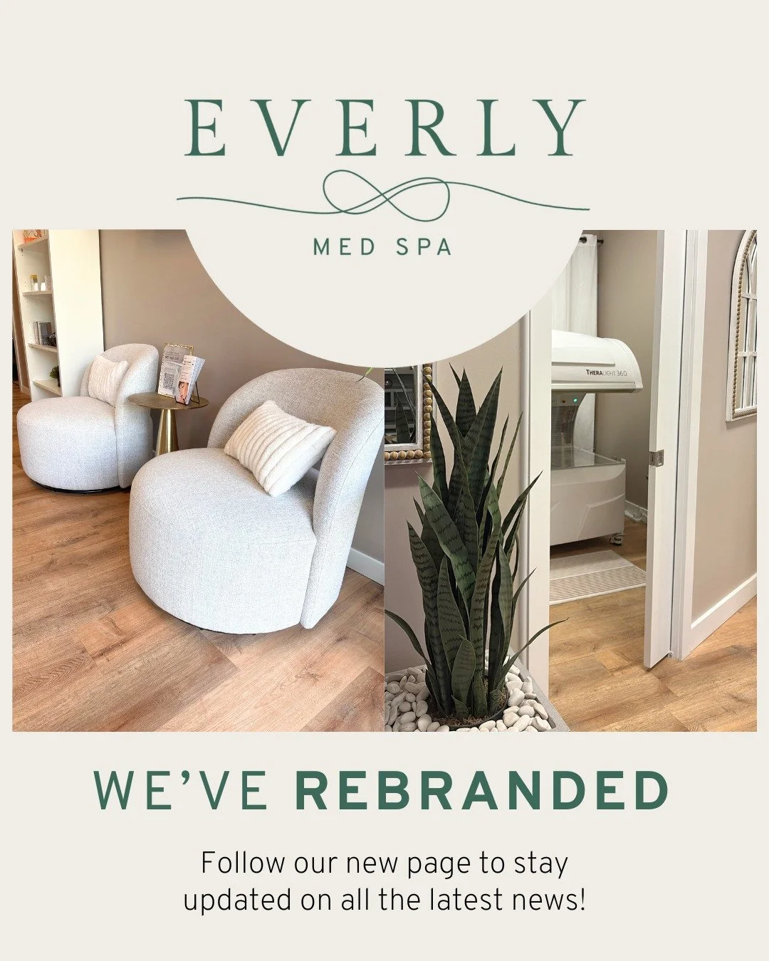 ✨If you didn&rsquo;t already know&hellip; we&rsquo;ve had a little makeover of our own✨

We&rsquo;re excited to reintroduce ourselves as Everly Med Spa! Same convenient location, the same trusted aesthetic + wellness treatments you love with a fresh,