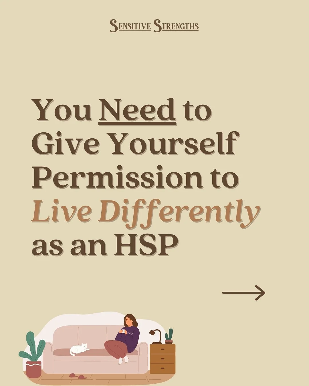 Are you living a non-HSP life? 🫣&thinsp;
&thinsp;
You may look around at what your friends, family, and coworkers are doing and think you should be keeping up. &thinsp;
&thinsp;
You shouldn&rsquo;t! &thinsp;
&thinsp;
What works for them won&rsquo;t 