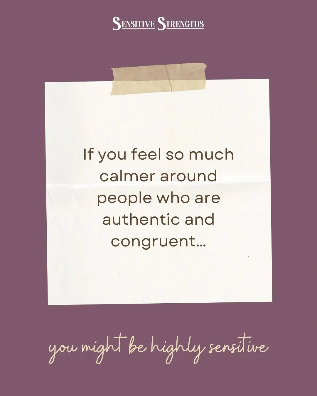 Crave authenticity, coziness, and feeling prepared? &thinsp;
&thinsp;
You might be highly sensitive! 💜&thinsp;
&thinsp;
HSPs make up 20-30% of the population and no HSP is quite the same, but we do share a lot of common experiences. &zwj; &thinsp;
&