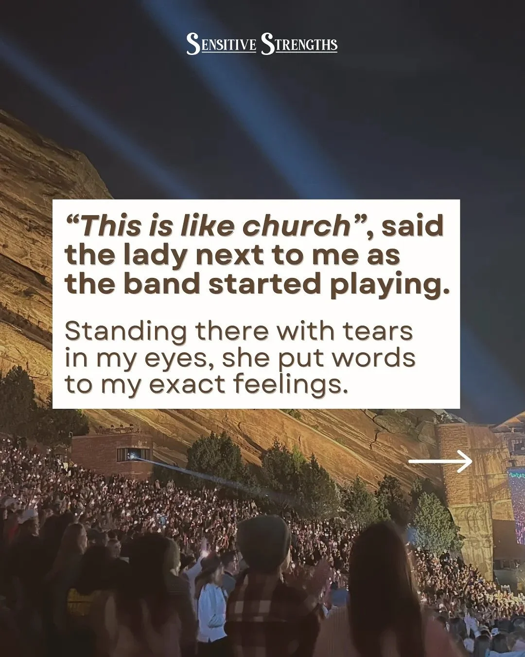 What nourishes your sensitive soul? 💜&thinsp;
&thinsp;
For me, live music, yoga, or seeing the ocean will quickly transform my mood. &thinsp;
&thinsp;
The hidden magic of being a highly sensitive person that people who aren&rsquo;t highly sensitive 