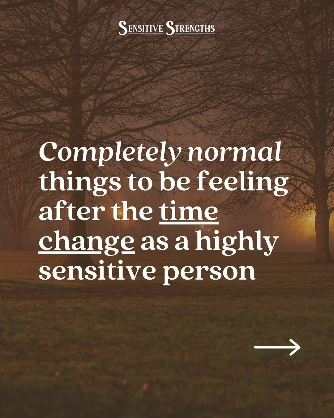 Do you struggle with time changes? &thinsp;
&thinsp;
Even though you go through this transition every year, it never gets easier! &thinsp;
&thinsp;
You feel more tired, irritated, not like yourself. 😣&thinsp;
&thinsp;
A one hour difference may not s