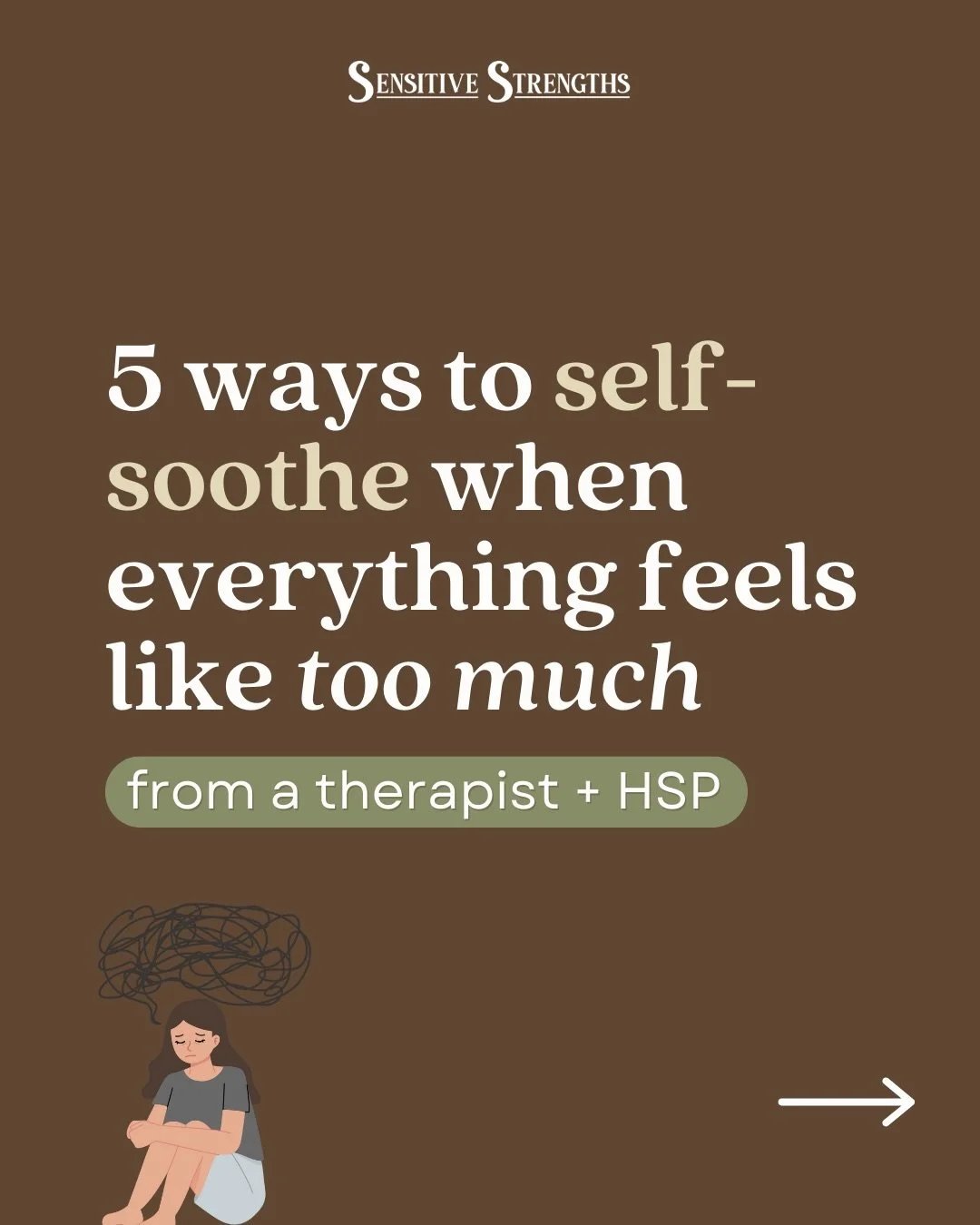 It doesn&rsquo;t have to be this way&hellip; &thinsp;
&thinsp;
You don&rsquo;t have to always feel overwhelmed, on edge, prickly, teary-eyed. &thinsp;
&thinsp;
When you take care of your sensitive nervous system on a regular basis, soothing for a few