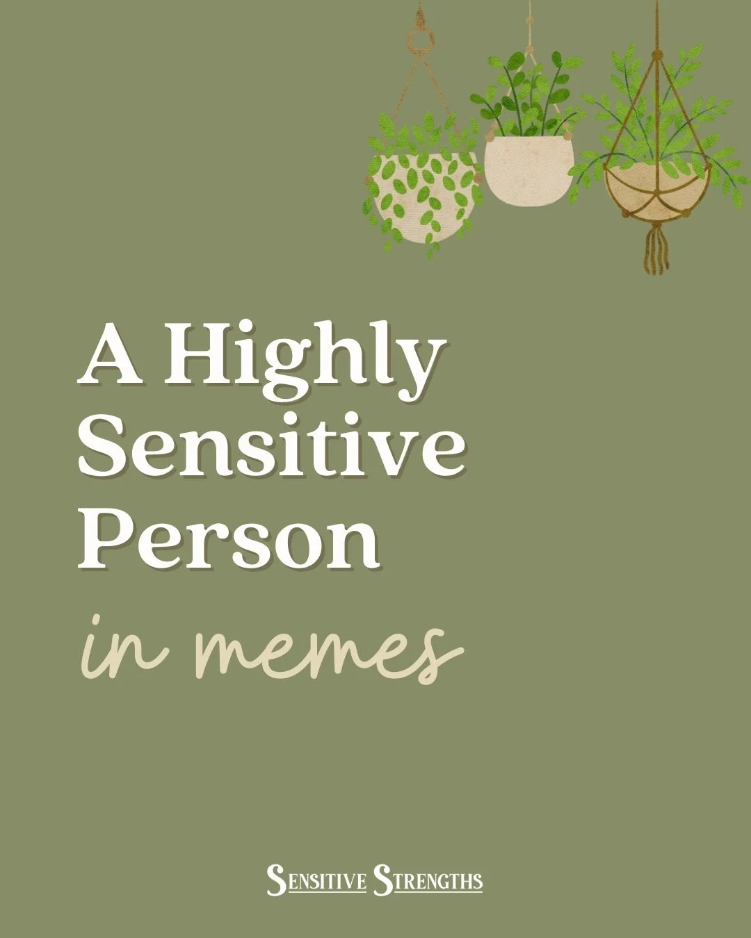 Do you just want to live a soft, cozy life? 😌

Where you can be in your own bubble without interruption, sleep in as much as possible, and feel understood.&nbsp;

This is the highly sensitive dream!&nbsp;💜

To help you unhook from all the overwhelm