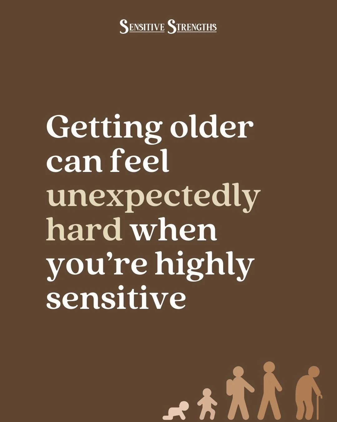 Have you struggled to move from one chapter of your life to the next because you&rsquo;re feeling overwhelmed by the changes to your health, bandwidth, or relationships?&nbsp;

Highly sensitive folks often find life transitions and the aging process 